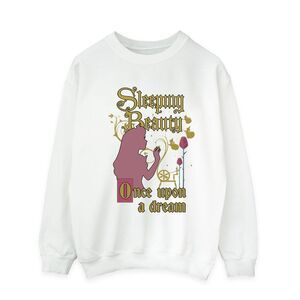 Sleeping Beauty Mens Once Upon A Dream Disney Sweatshirt / White